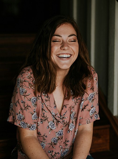 Smiling female affiliate